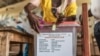 Vote à Cotonou, Benin, le 28 avril 2019.