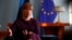 Estonian President Kersti Kaljulaid speaks during an interview in Tallinn, Estonia, Jan. 22, 2019.