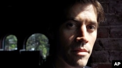 American Journalist James Foley, of Rochester, N.H. AP file photo, May 27, 2011