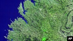 Source of the Nile River (2006 satellite image)