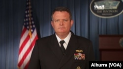 Juru bicara Departemen Pertahanan AS, Kapten Angkatan Laut Jeff Davis.