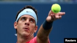 Petenis Argentina Juan Martin Del Potro. 