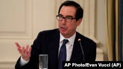Menteri Keuangan AS Steve Mnuchin 