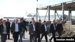 Ərdəbil valisi Nəcəfzadə Xəstəxanasını yoxlayıb (Foto: news.mrud.ir)