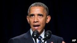 President Barack Obama speaking in Washington, Feb. 5, 2015.