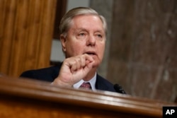 Senate Armed Services Committee member Sen. Lindsey Graham speaks on Capitol Hill in Washington, Jan. 5, 2017.