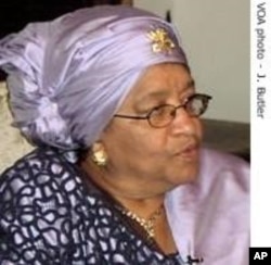President Ellen Johnson Sirleaf of Liberia