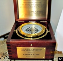 In 2007 Salbi won the prestigious John F. Kennedy New Frontier Award