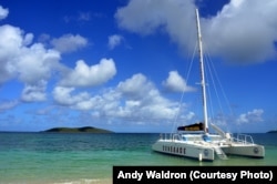 Buck Island is only accessible by boat, so companies like Big Beard's Adventure Tours ferry snorkelers out to the reef.