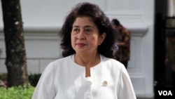 Menteri Kesehatan Nila Moeloek (foto: dok).