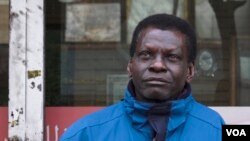 Chadian-native Hassane Mayo-Abakaka worries he could be separated from his family if he were travel, even though he is a permanent resident. Chad was added to Trump’s travel ban in September 2017. (R. Taylor/VOA)