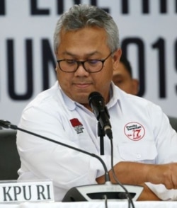 Ketua KPU, Arief Budiman. (Foto: Reuters)