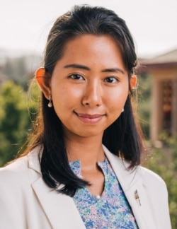 美国斯坦福大学国际政策缅甸裔研究生Me Me Khant。（照片本人提供）