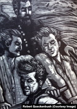 Woodcut by Robert Quackenbush