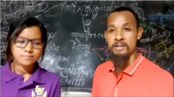 កញ្ញា ​ភឹង សោភា (ឆ្វេង) និង លោកស្រ៊ុន ស្រ៊ន សកម្មជន​យុវជន​ដើម្បី​កិច្ចព្រមព្រៀង​សន្តិភាព​ទីក្រុង​ប៉ារីស បាន​ពន្យល់ពី​សកម្មភាពអប់រំ​តាមបណ្តាញសង្គម​និង​ផលល្អនៃការស្វែងរកដំណោះស្រាយ​វិជ្ជមាន​ចំពោះបញ្ហាប្រឈម​ក្នុងសង្គមកម្ពុជា។ ពួកគេពេញចិត្តនឹង​លទ្ធភាព​ប្រើប្រា