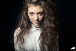 Australian singer Lorde poses for a portrait, on Nov. 8, 2013 in New York.