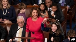 Nensi Pelosi sa unucima