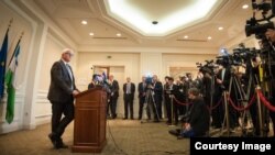 Toshkentda matbuot anjumani, 30-mart, 2016