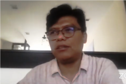 Pengamat isu terorisme, Noor Huda Ismail. (Foto: VOA/Nurhadi)