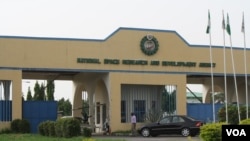 Nigeria’s space agency wants to send an astronaut to space by 2015 but many of the agency plans in the past have been delayed by lack of funding. (VOA/Heather Murdock)