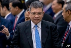 Menteri Luar Negeri Malaysia Saifuddin Abdullah. (Foto: AP)