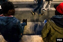 MIlan is one of the hub points for more than 144,000 migrants who have arrived by boat to Italy this year, Oct. 12, 2016. (R. Shryock).