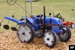 Munyuki has liked tractors ever since he was a boy on a farm in Zimbabwe