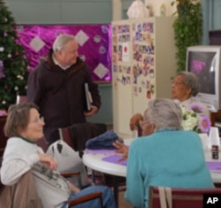 Senior citizens in Rappahannock County, Virginia, congregate at Scrabble School in Castleton, Virginia, four days a week.