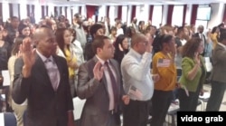One hundred immigrants, representing 31 countries across four continents, graduated as U.S. citizens, joining the ranks of 680,000 others every year in New York and cities around the country.