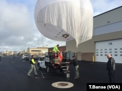 With the dry ice spreader loaded, CASPER is ready to be launched.