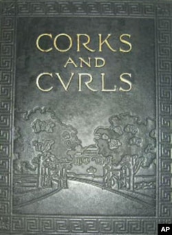 This is the old, leather-bound cover of the University of Virginia yearbook, which has seen its last printing.