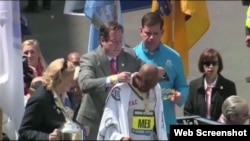 Keflezighi won the Boston Marathon the year after terrorists bombed the event in 2013, he won New York (Marathon 2009), the Boston (Marathon 2014).