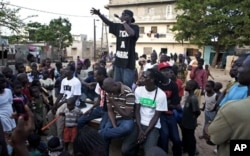 Meeting de l'opposition à Dakar