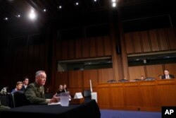 Joint Chiefs Chairman Marine Corps Gen. Joseph Dunford said he’s not seen any shifts in North Korea’s military posture despite the reclusive nation’s threats to shoot down U.S. warplanes amid the “charged political environment” between Washington and Pyongyang.