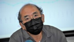 鍾劍華表示，民調結果亦反映市民對港府的施政感到灰心。（美國之音湯惠芸）