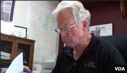 Mike Varney, President and CEO of the Tucson Chamber of Commerce. (G. Flakus/VOA)