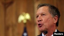 FILE - Ohio Governor John Kasich.