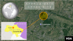 Approximate Crash Site