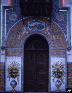 On Ybor's Seventh Avenue is the Columbia Restaurant's hand-tiled façade. It stretches around the block.