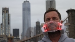 Aō Air introduced at CES its a wearable air purifier designed to be a high-tech face covering to block pollution. (Photo: Aō Air)