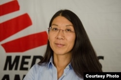 MSF's international president is Joanne Liu. (Courtesy photo by Natacha Buhler/MSF)
