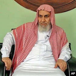Salafi Sheikh Shaaban Darwish at his office in Giza, Egypt, April 5, 2011