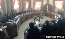 U.S. Presidential Envoy to Anti-Islamic State Coalition Brett McGurk visited Syria during the weekend to meet with local leaders, officials said Feb. 1, 2016. (Brett McGurk/Twitter)