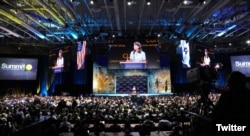 U.S. Ambassador to the U.N. Nikki Haley addresses a conference of Christians United for Israel, in Washington, D.C., July 23, 2018.