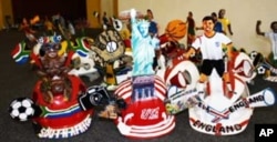 Baloyi has made makarapas for fans of most of the 32 World Cup qualifying nations