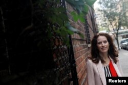 Jennifer Jacquet, an environmental scientist from New York University poses in New York, Aug. 31, 2018.