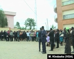 Teachers protesting in Bamenda, Cameroon, May 24, 2019.