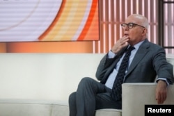Author Michael Wolff is seen on the set of NBC's "Today" show prior to an interview about his book "Fire and Fury: Inside the Trump White House" in New York City, Jan. 5, 2018.