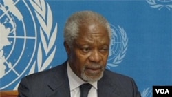 FILE - Kofi Annan