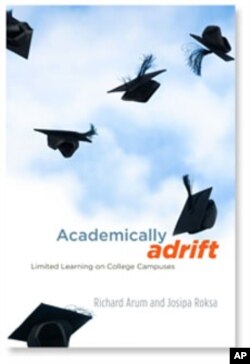 University of Virginia professors interviewed 2,300 US college undergraduates and reviewed their academic records. The results of their study appear in, "Academically Adrift: Limited Learning on College Campuses."
